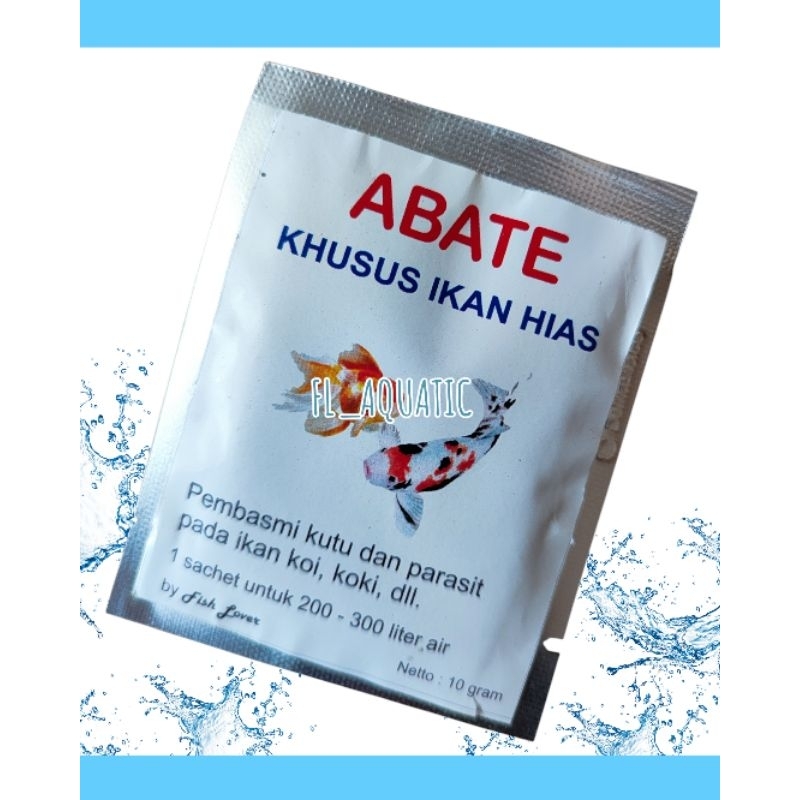 ABATE obat kutu khusus ikan hias/ ikan koi