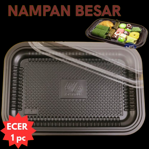 Mika Nampan Kecil Sedang Besar ECER / Mika Plastik Wadah Saji Makanan