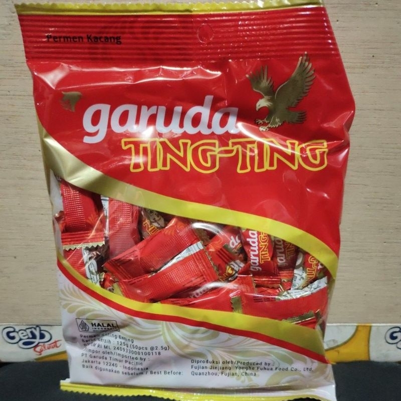 

Garuda permen ting-ting 1sak isi 50pcs