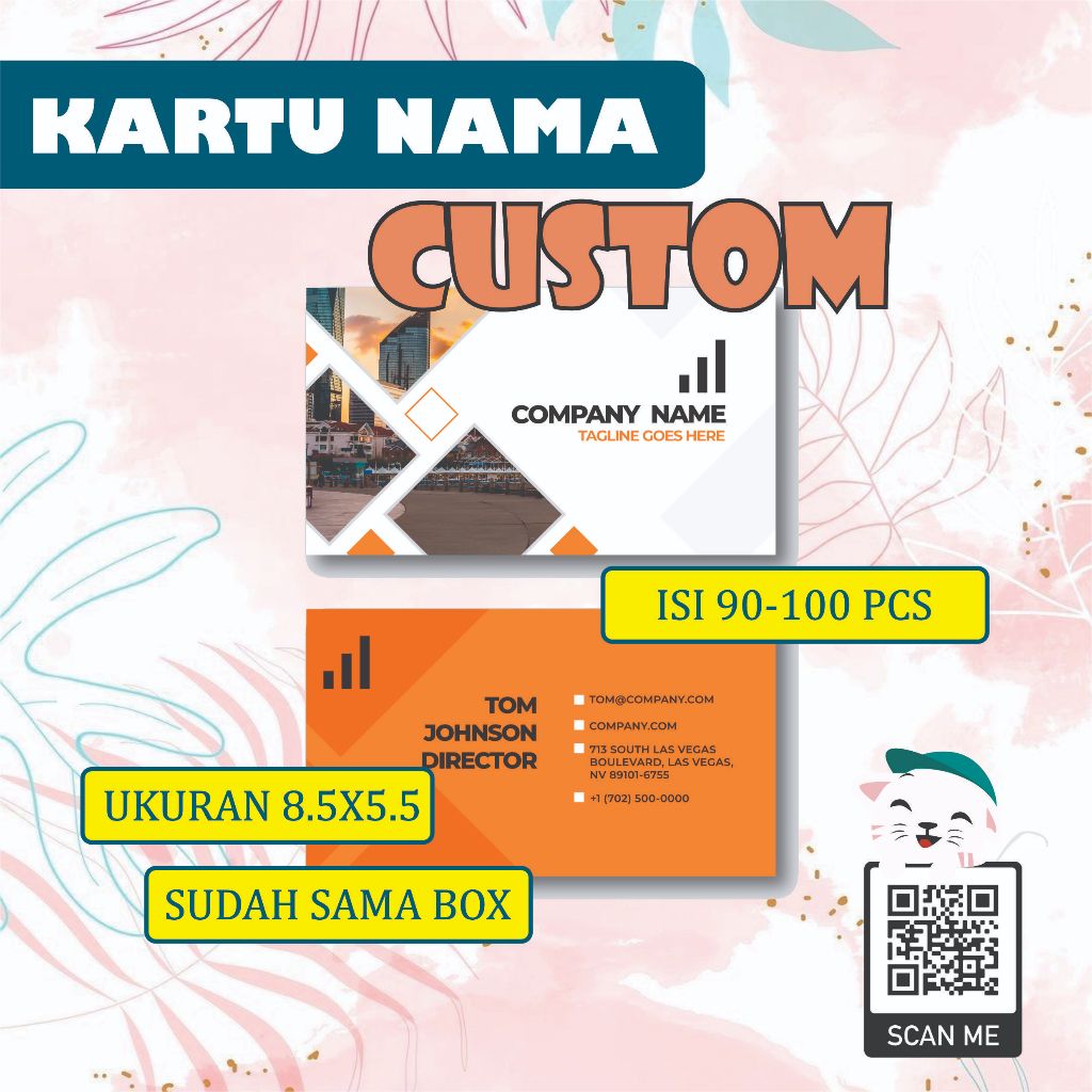 

Cetak Kartu Nama Custom BOX