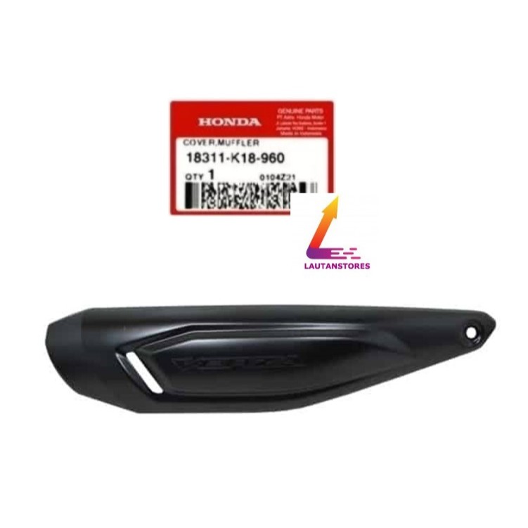 18311-K18-960 COVER MUFFLER CB 150 NEW VERZA TAMENG TEBENG TAMENG KNALPOT