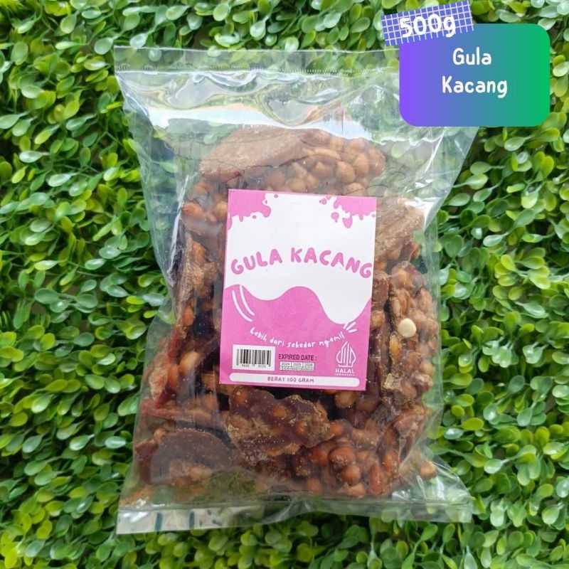 

SNACK ENACK - GULA KACANG 500GR cemilan murah jajan enak
