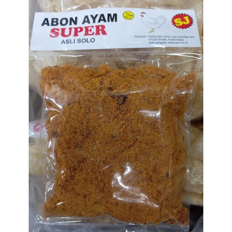 

ABON AYAM SUPER 200GR