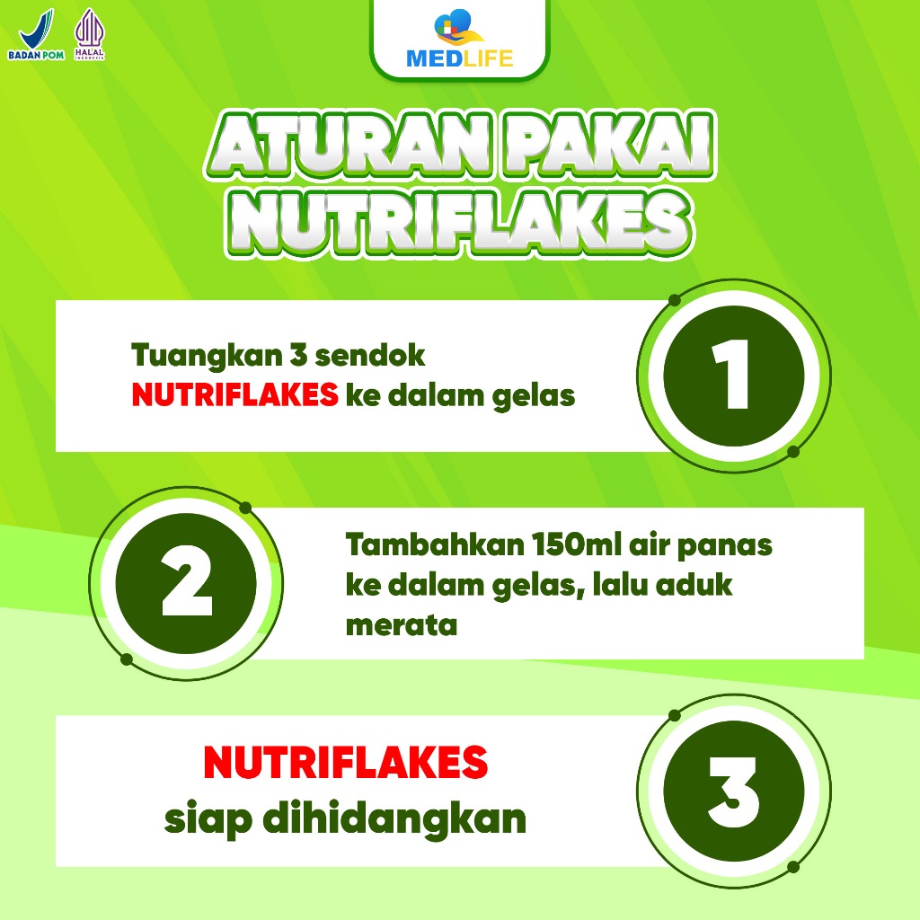 

QH Nutriflakes Sereal Umbi Garut Asam Lambung - Ampuh Mengatasi Asam Lambung Gerd, Maag 1 Box