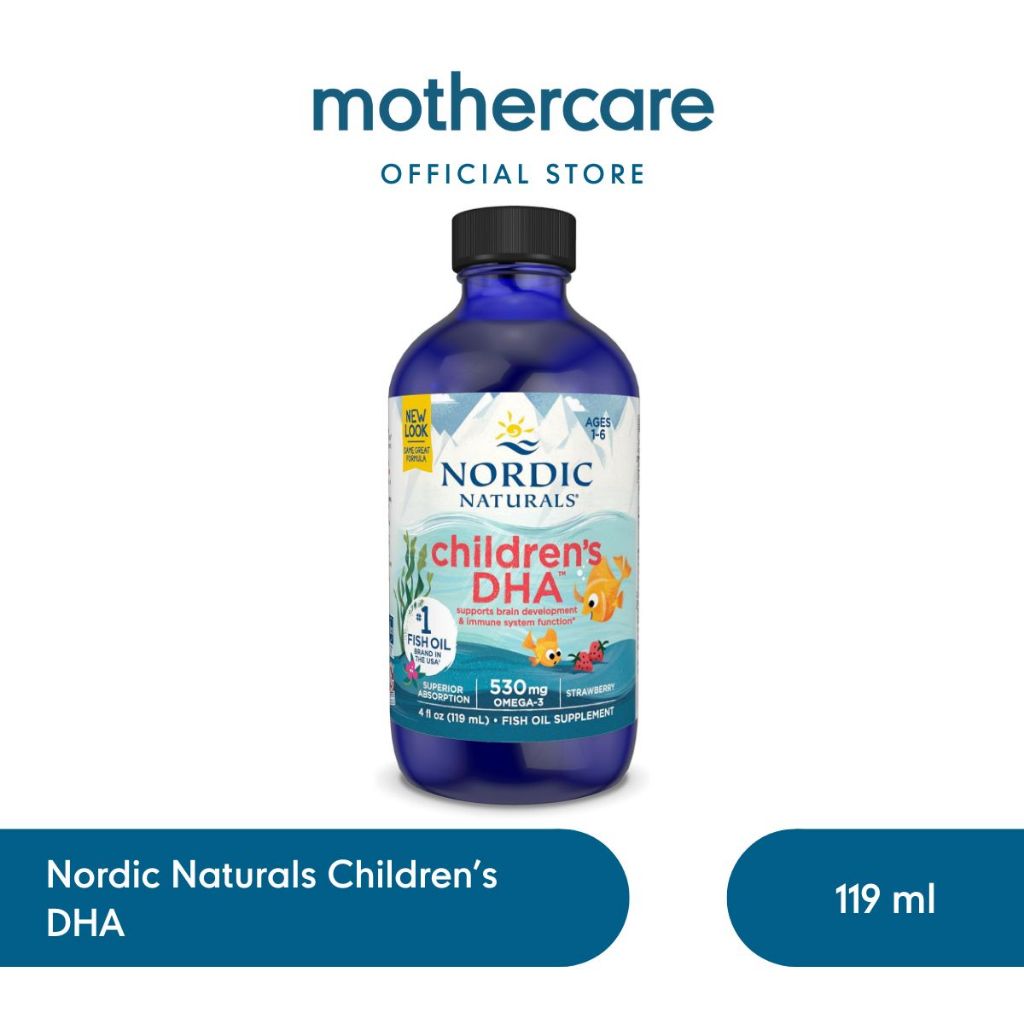 Nordic Naturals Children's DHA 119ml - Sirup Suplemen Anak