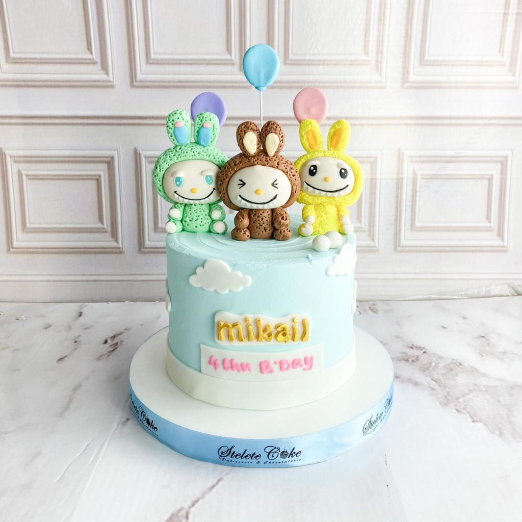 

Kue Ulang Tahun/Birthday Cake/Kue Ultah Tema labubu/Kue Birthday Jakarta/Labubu Cake