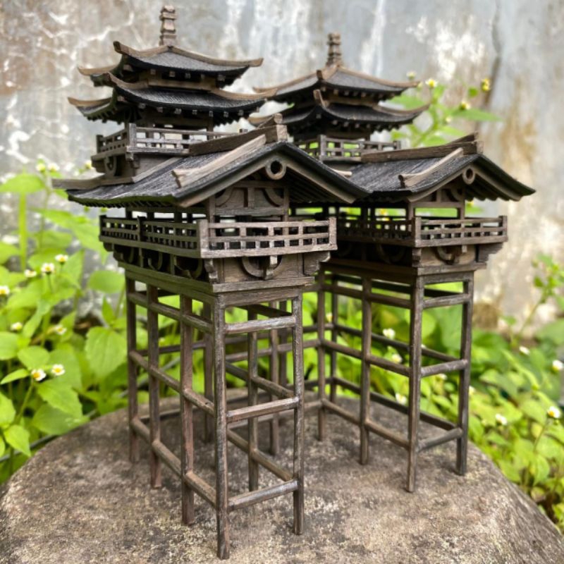 Hiasan Miniatur Rumah Bonsai/Aquarium/Paludarium/Terrarium/Aquascape/Maket/Diorama 003