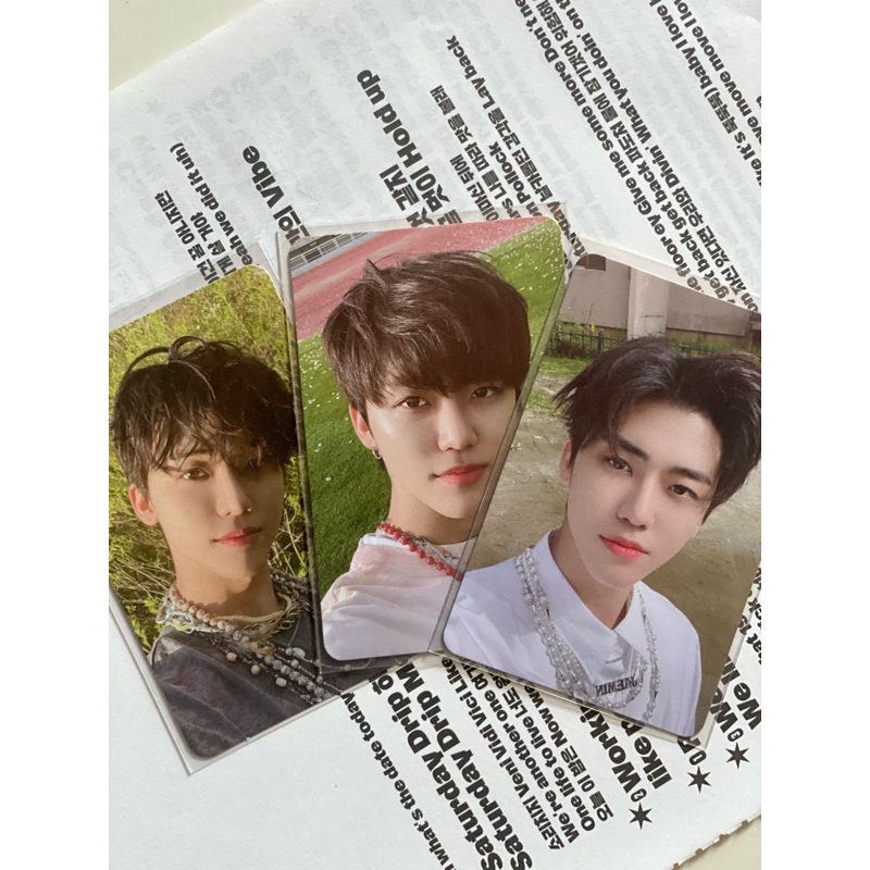 Photocard pc murah official jaemin nana nct dream hello future kinho ver