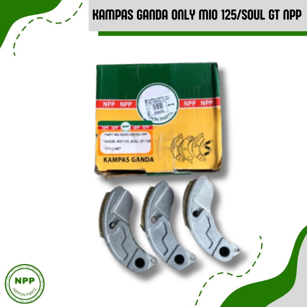 NPP Kampas Ganda Only Mio 125/ Soul GT || Kampas Ganda Only Standart Mio 125 Mio Soul GT 125