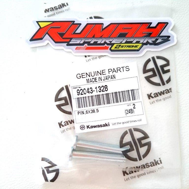 BOSH INJAKAN KAKI BELAKANG NINJA 150 SS R RR NEW OLD ORIGINAL KAWASAKI 92043-1328