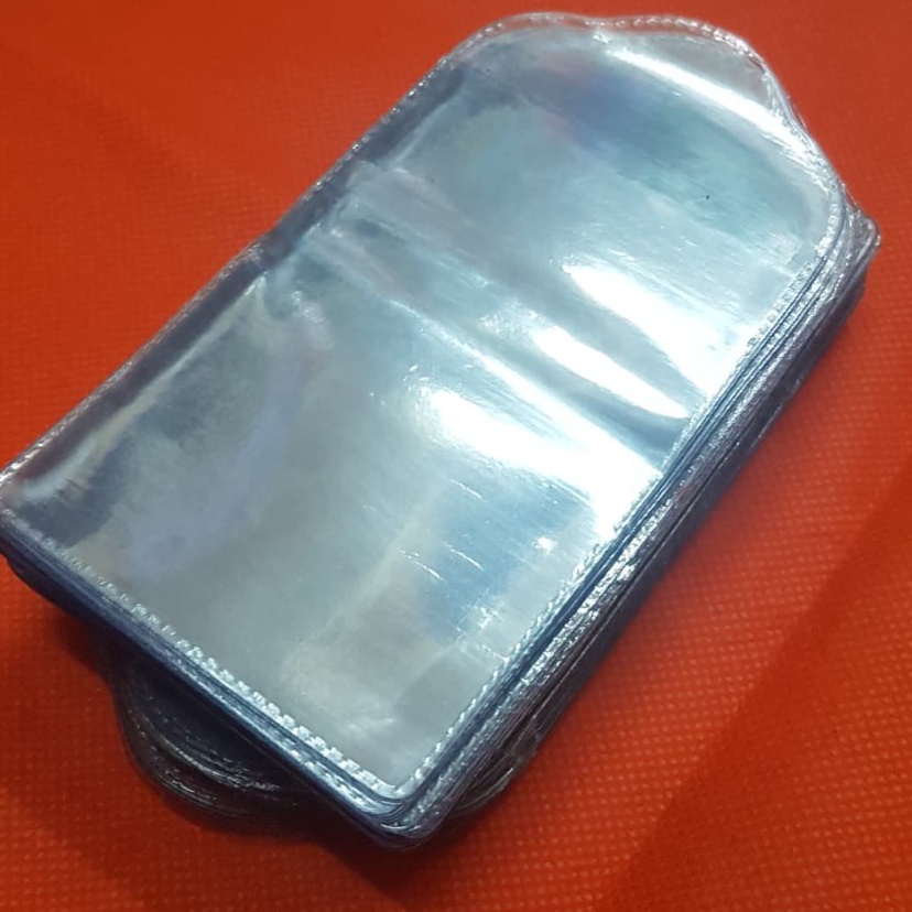 

Ready Kantong KTP Bening Ukuran 6x9 ISI 1 Plastik Mika Micron 19 D95