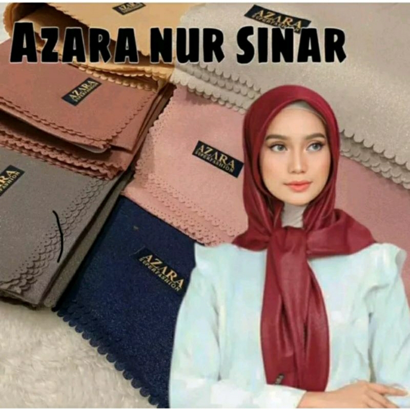 KERUDUNG GLAMOUR NUR SINAR AZARA