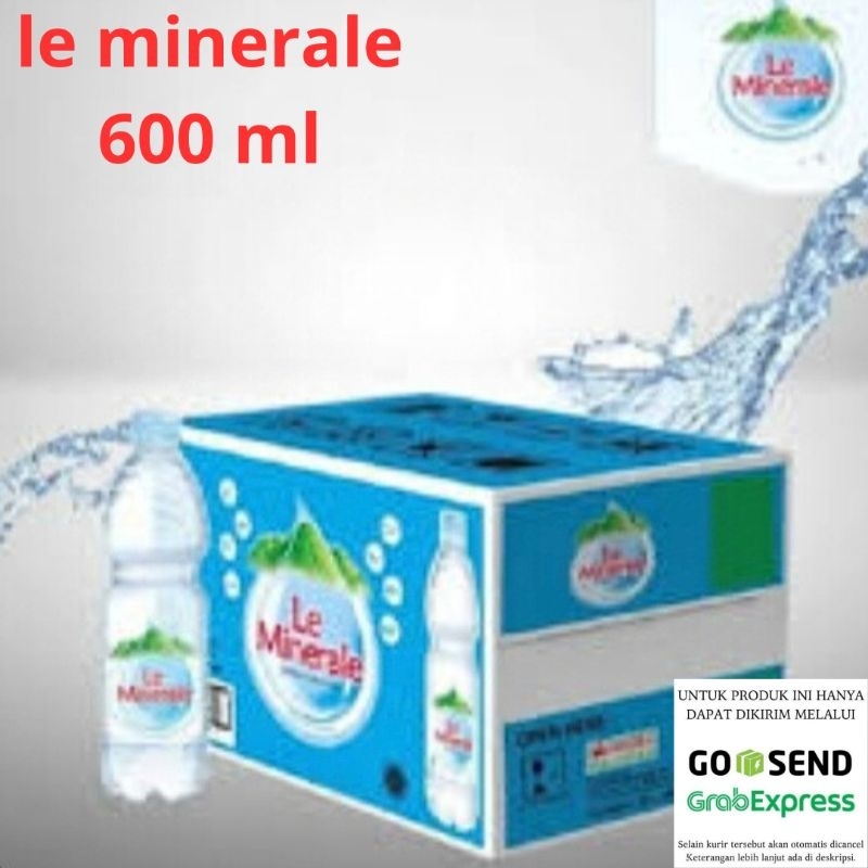 

LE MINERALE 600 ml