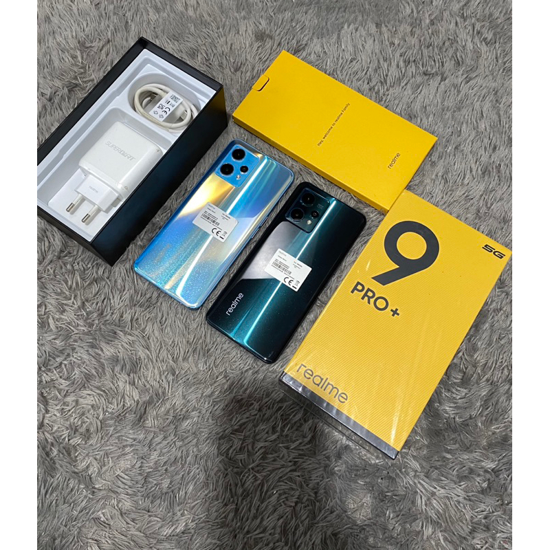 Realme 9 Pro Plus 5G 8/256 Second Mulus Nominus Fullset Original