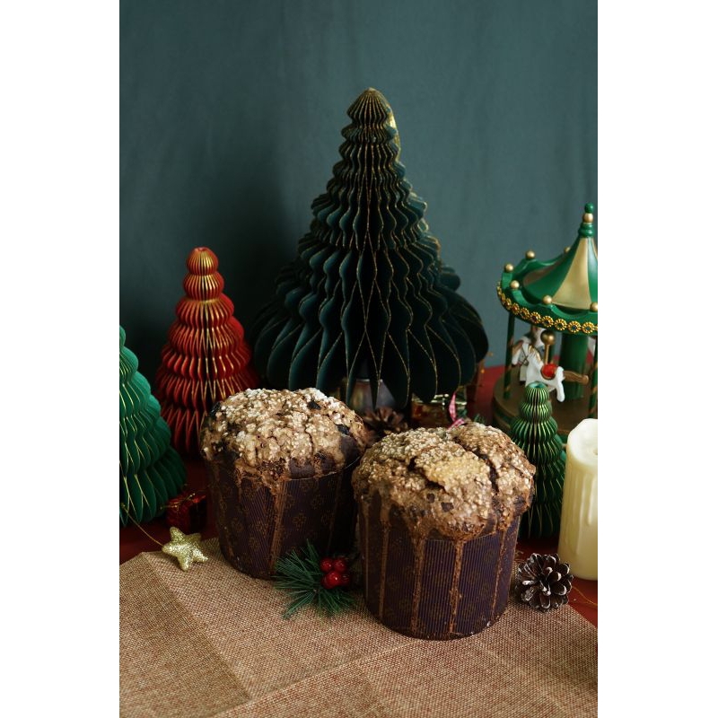 

CHOCOLATE MARBLE WALNUT PANETTONE - Hampers Natal - Christmas Hampers - Parcel Natal - New Year Gift