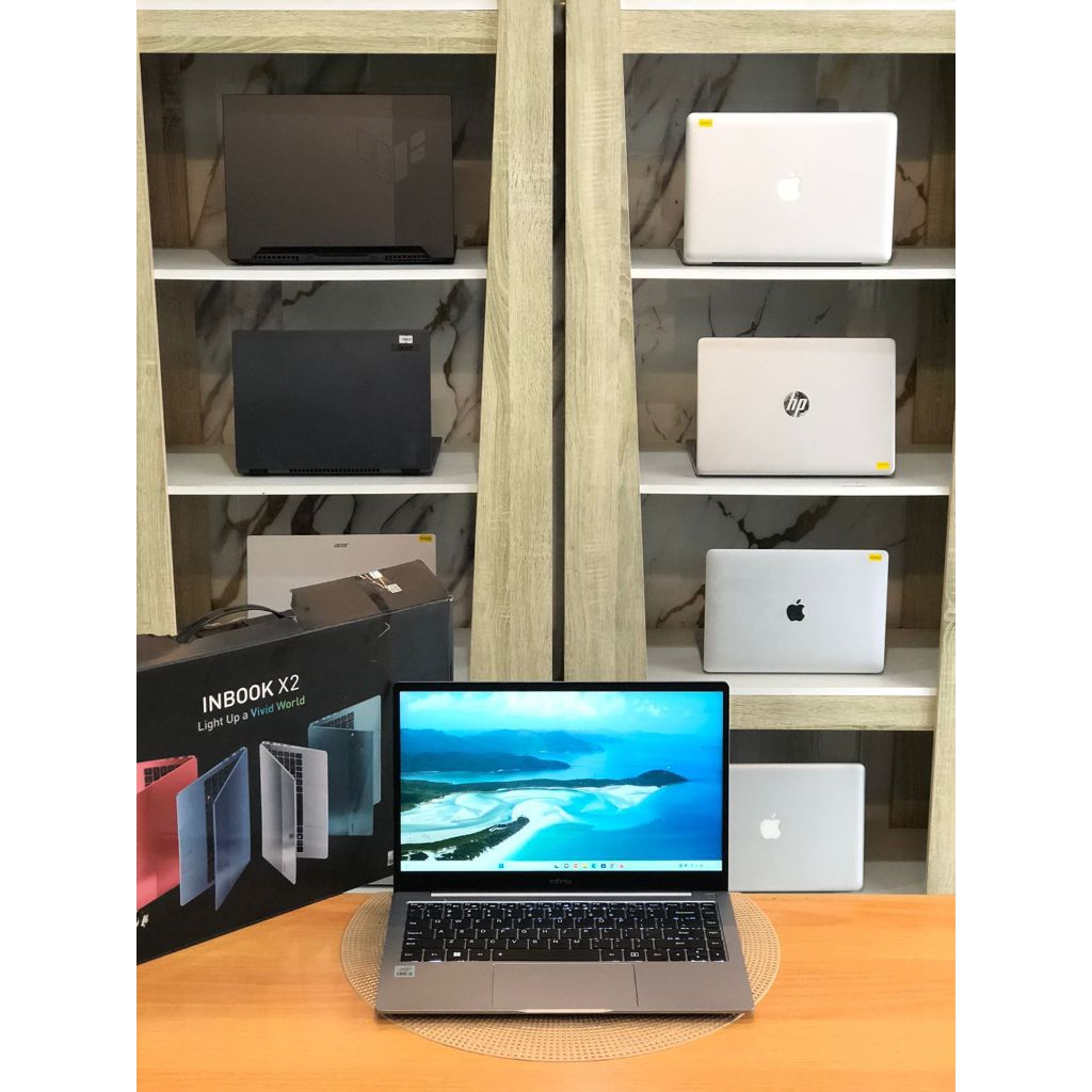 INFINIX INBOOK X2 | CORE i3-10010U | 4 GB DDR4| SSD 256 GB | FULLSET