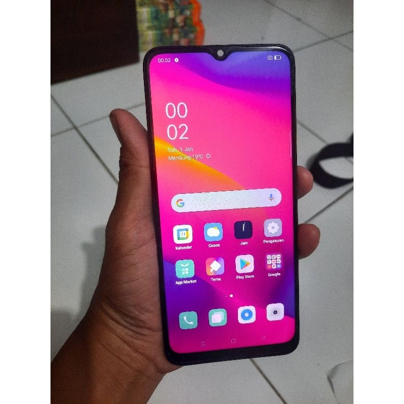 lcd oppo a5 2020 ori copotan