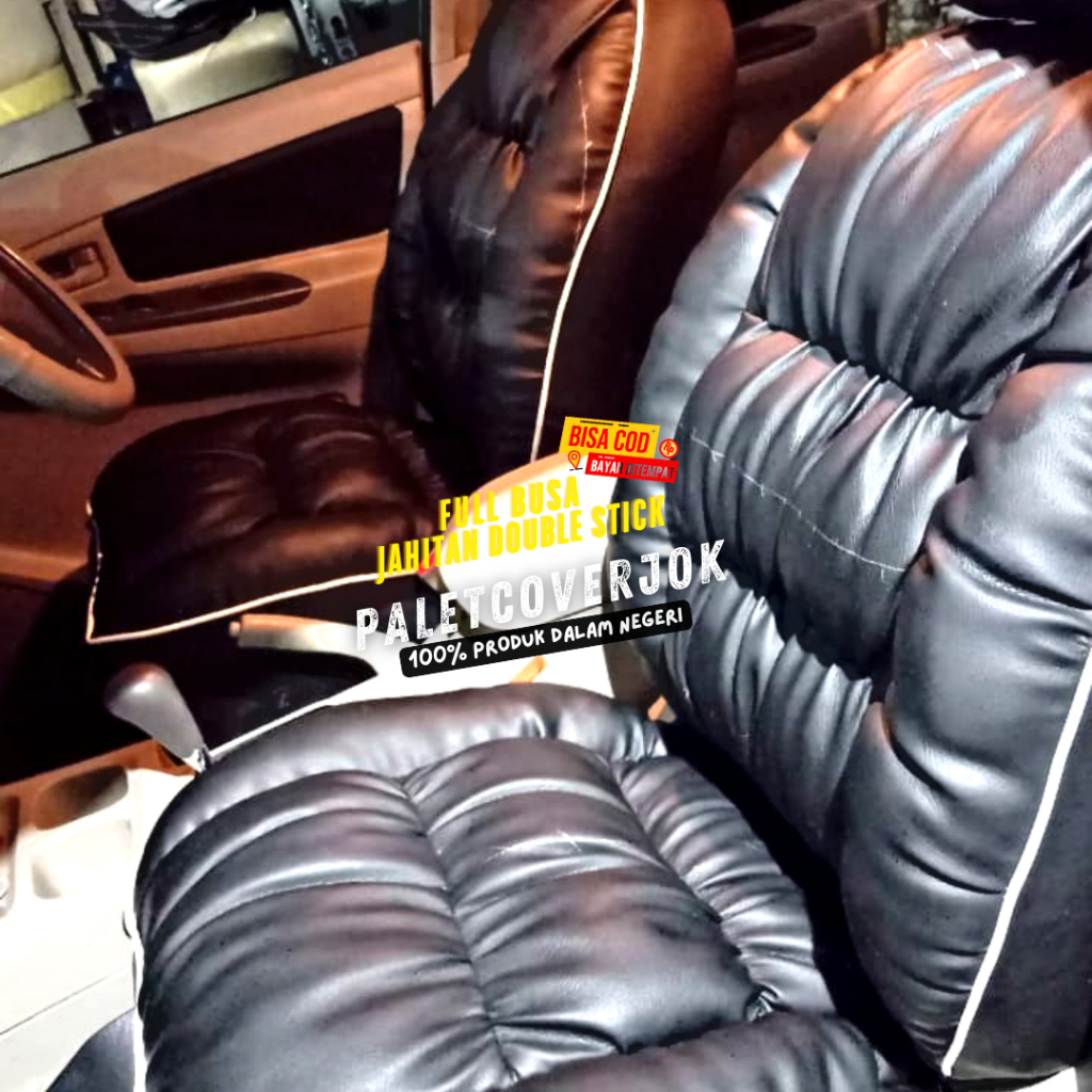 SARUNG JOK MOBIL HONDA JAZZ 2016 KEATAS MODEL SOFA BAHAN MEDIUM 2 BARIS EMPUK DAN NYAMAN