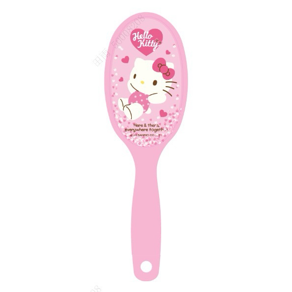 Miniso Sanrio Pink Glitter Hair Brush Hello Kitty Sisir Miniso Hello Kitty