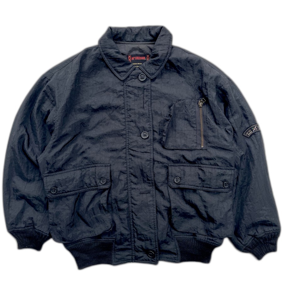 Jaket vintage McGregor casual work bomber jacket 90s