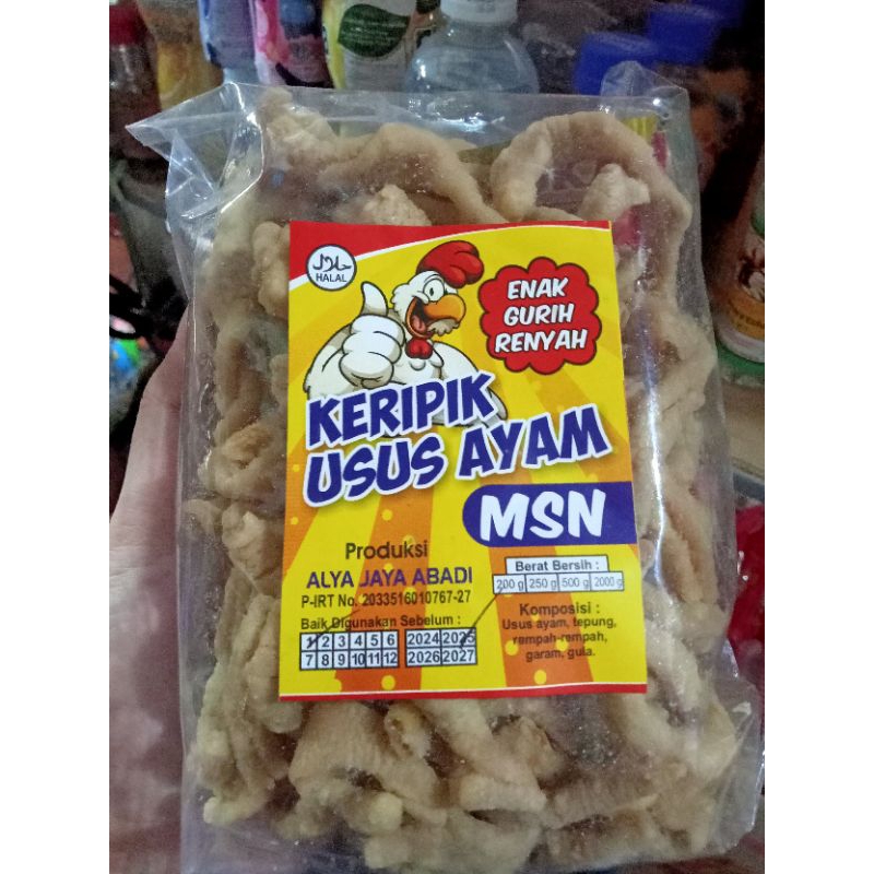 

KERIPIK USUS 250g