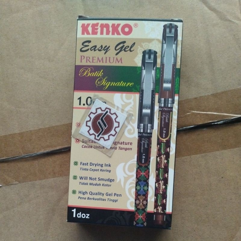 

Pen kenko Easy gel Premium 1.0 batik signature