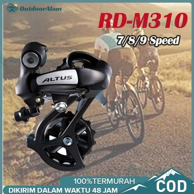 RD  Altus M310 7/8/9 Speed Rear Derailleur Sepeda Lipat MTB Roadbike