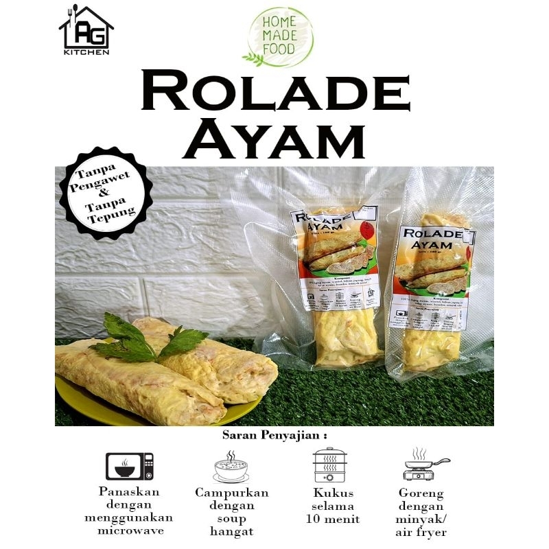 

Rolade Ayam Makanan Frozen Food Bekal Anak Sekolah