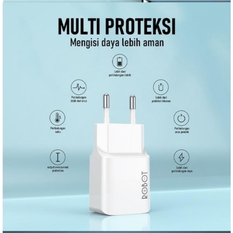 Adaptor kepala charger robot rtk10 Original