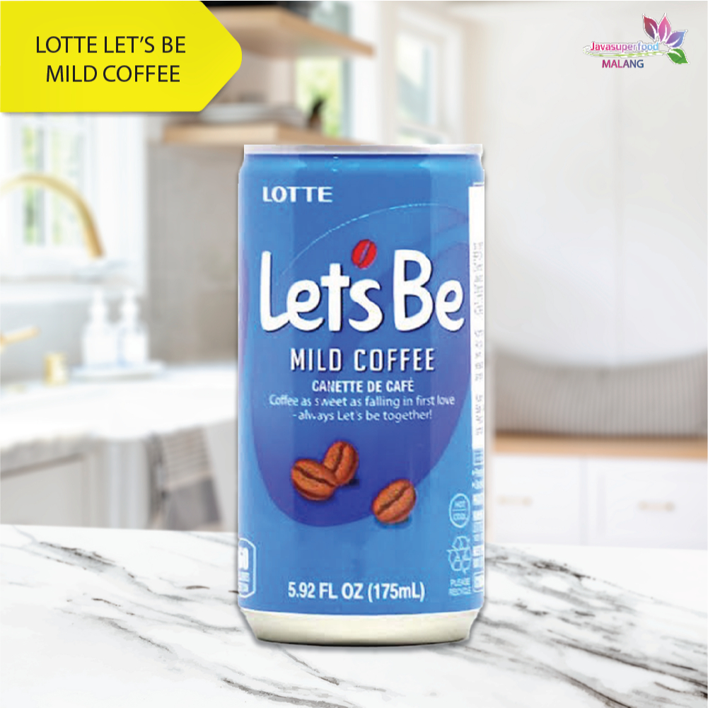 

Lotte Lets Be Mild Coffee Drink 175ml / Minuman Kopi Susu Made in Korea