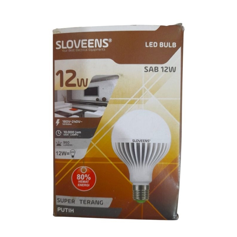 grosir lampu bohlam lampu LED bulb sloveens Cahaya putih free Peking bubble / fitting colok on off