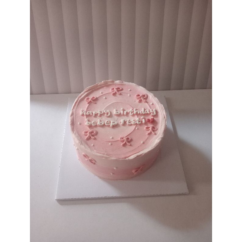 

GR kue tart ulang tahun - diameter 12cm