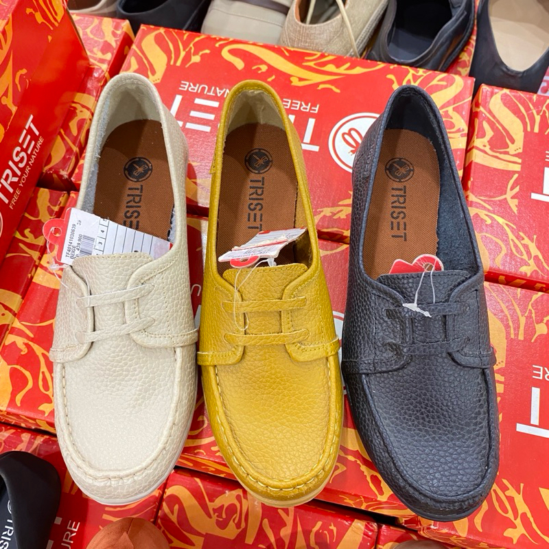 Triset sepatu moccasin / loafer  wanita / sepatu cewek triset