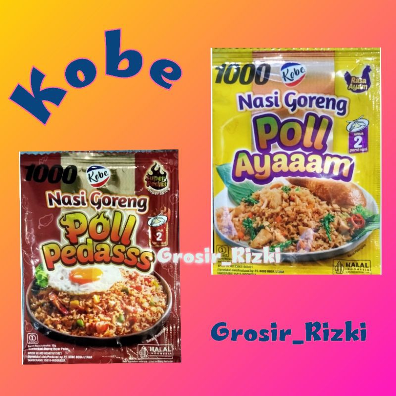 

Kobe Bumbu Nasi Goreng 1000