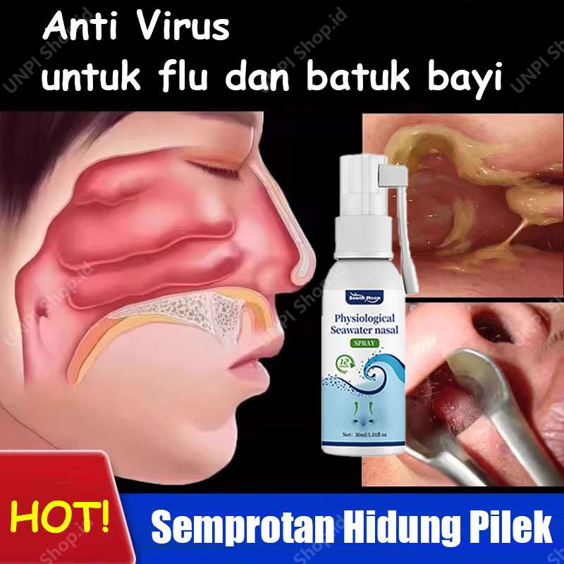 Nasal Spray Semprotan Hidung Pilek Obat Polip Hidung Obat Sinusitis Spray Hidung Tersumbat Rhinitis
