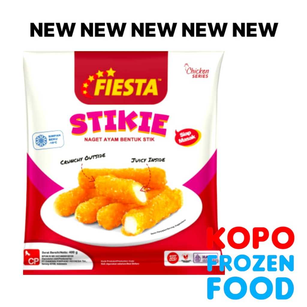 

FIESTA Stikie 400gr (Tahan suhu ruangan 1-3hari)