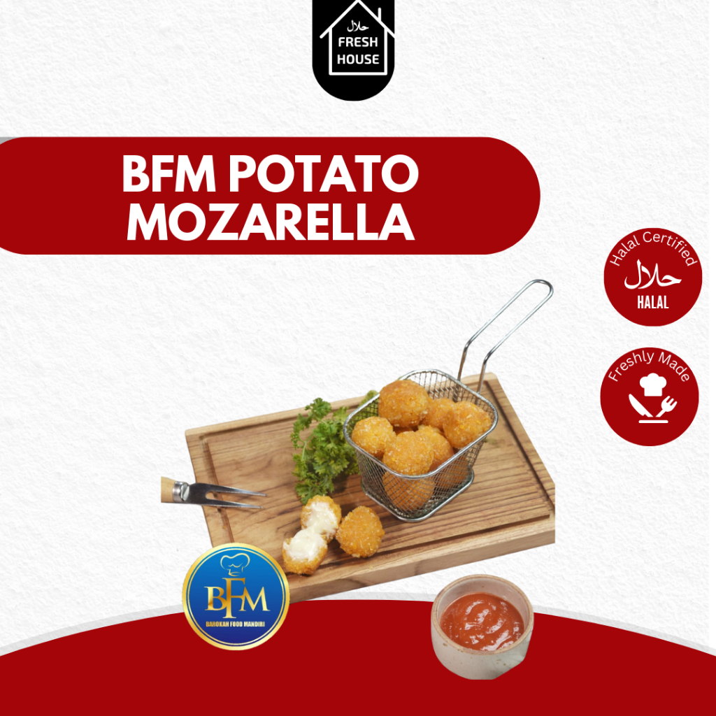 

BFM POTATO MOZARELLA / FROZENFOOD / POTATO MOZARELLA