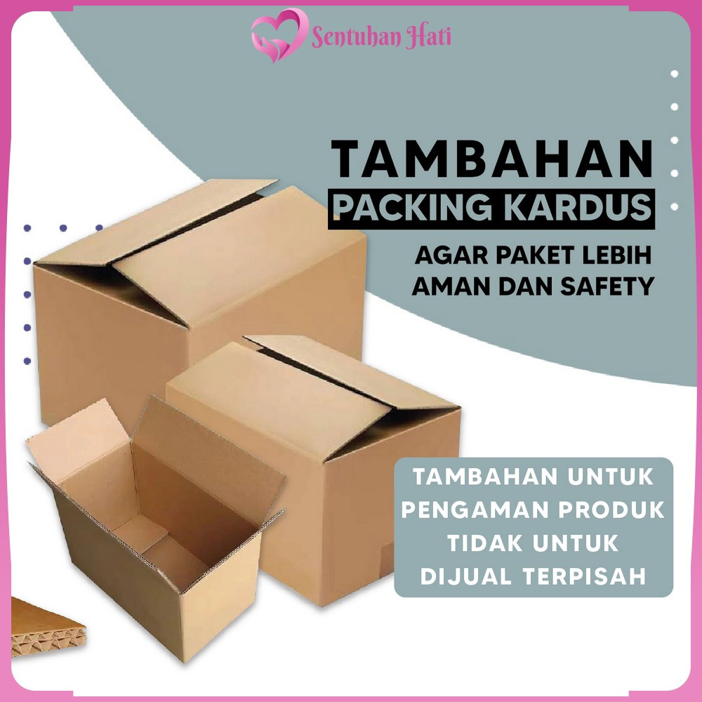 

Kardus Packingan Tambahan Packing Agar Paket Lebih Aman dan Safety Sentuhan Hati