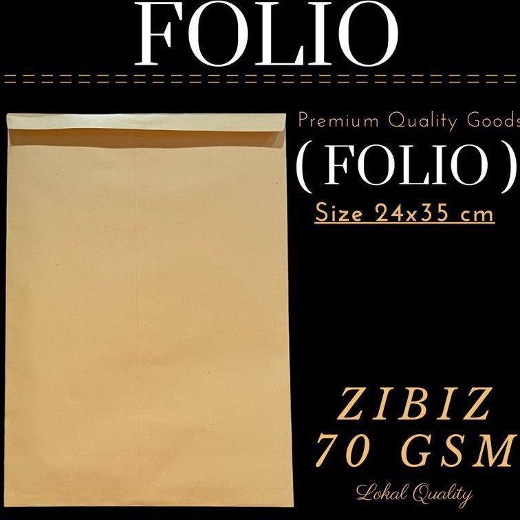 

Terlaku Amplop Coklat FOLIO 24x35Cm I71