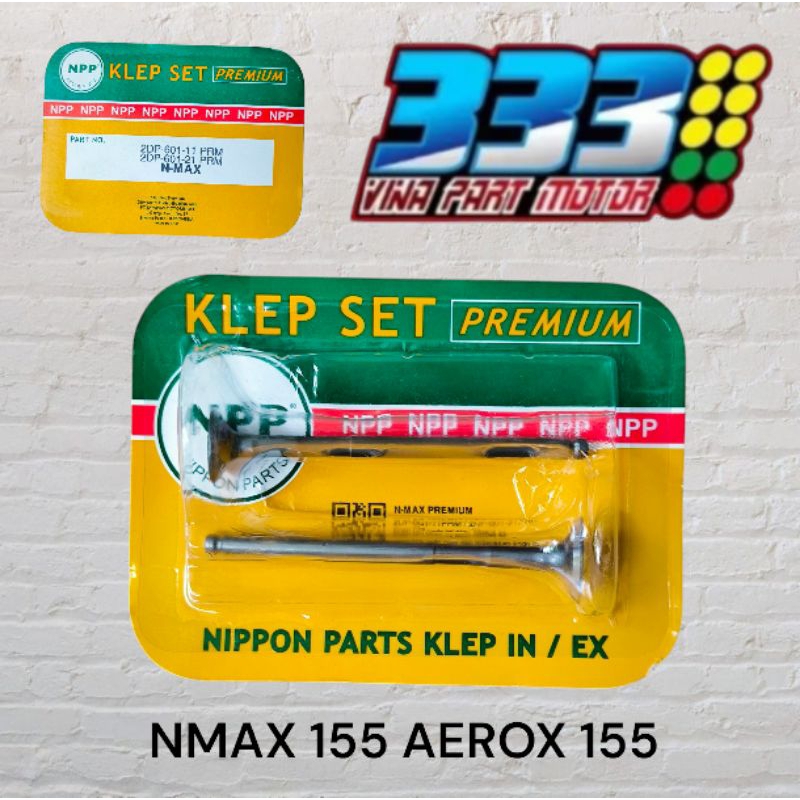 klep set nmax 155 aerox 155 klep in ex nmax aerox