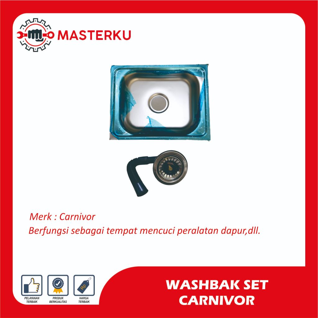 Washbak Carnivor / Washbak cuci piring
