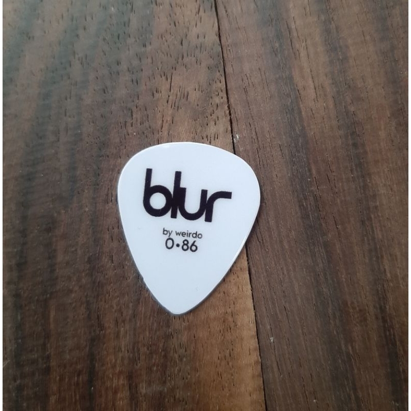 pick gitar edisi band BLUR 0.76 MM