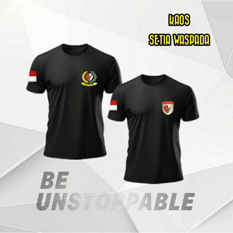Kaos Paspampres Setia Waspada Logo