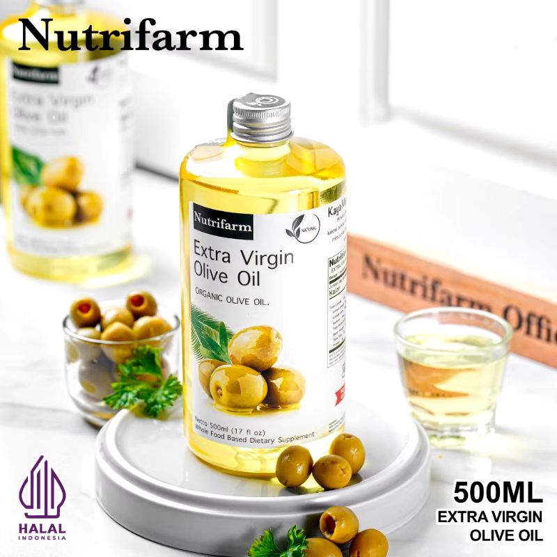 

Minyak Zaitun Murni Extra Virgin Olive Oil 500ml Organik Bisa Diminum Premium Quality