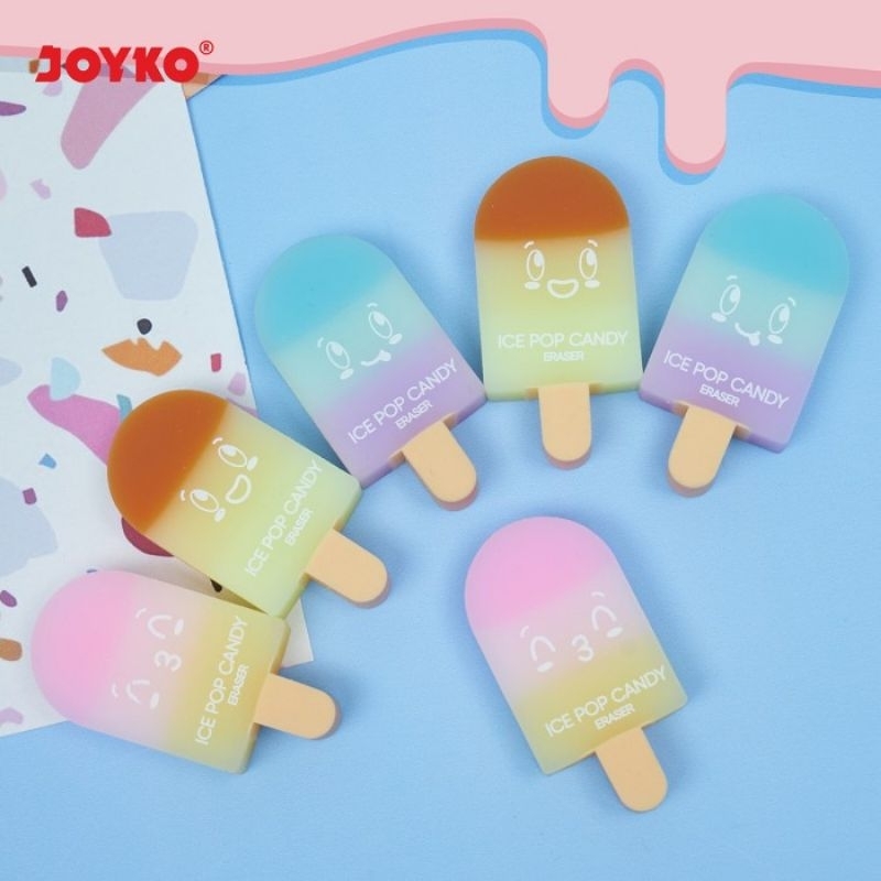 

Joyko pop ice candy eraser / penghapus lucu /penghapus