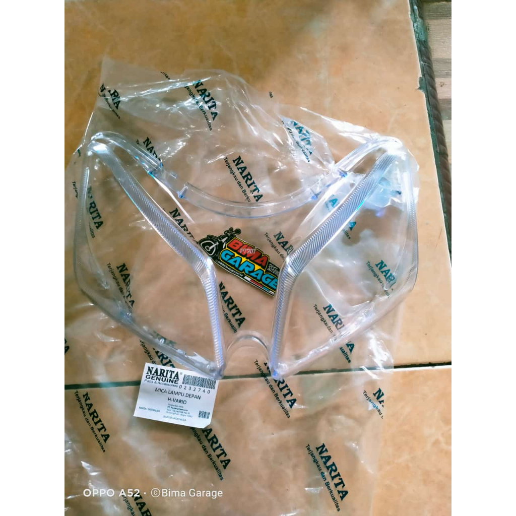 mika lampu depan vario 110 karbu kaca lampu vario 110 old kvb narita