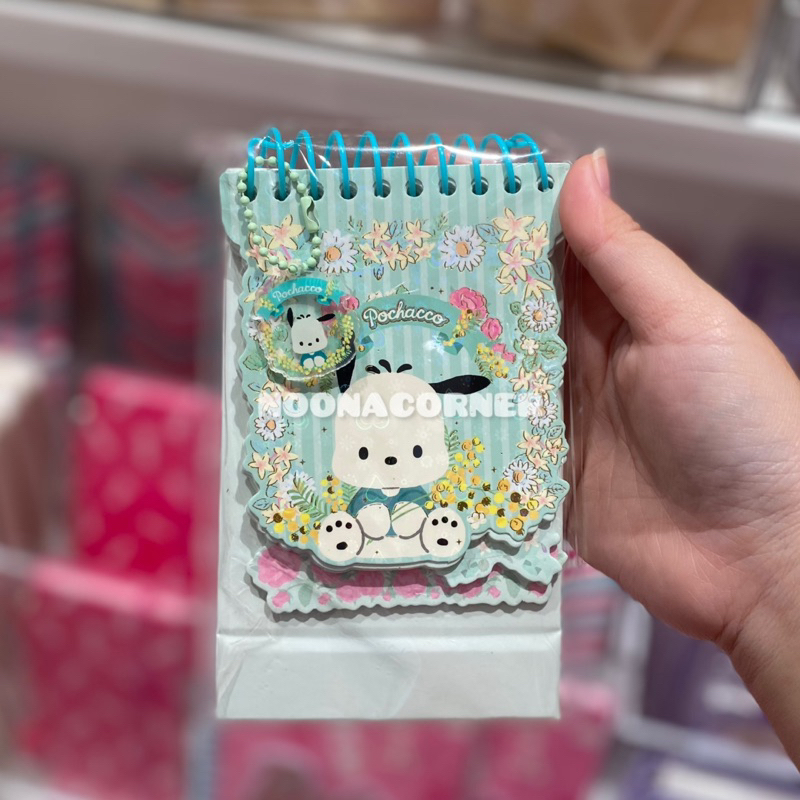 

Miniso x Sanrio ‼️ Standable Wirebound Book / Mini Notebook Sanrio Pochacco & Kuromi Series (60 lembar)