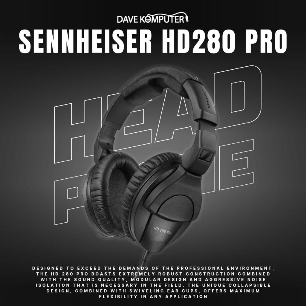Sennheiser HD280 / HD 280 / HD-280 PRO Headphone