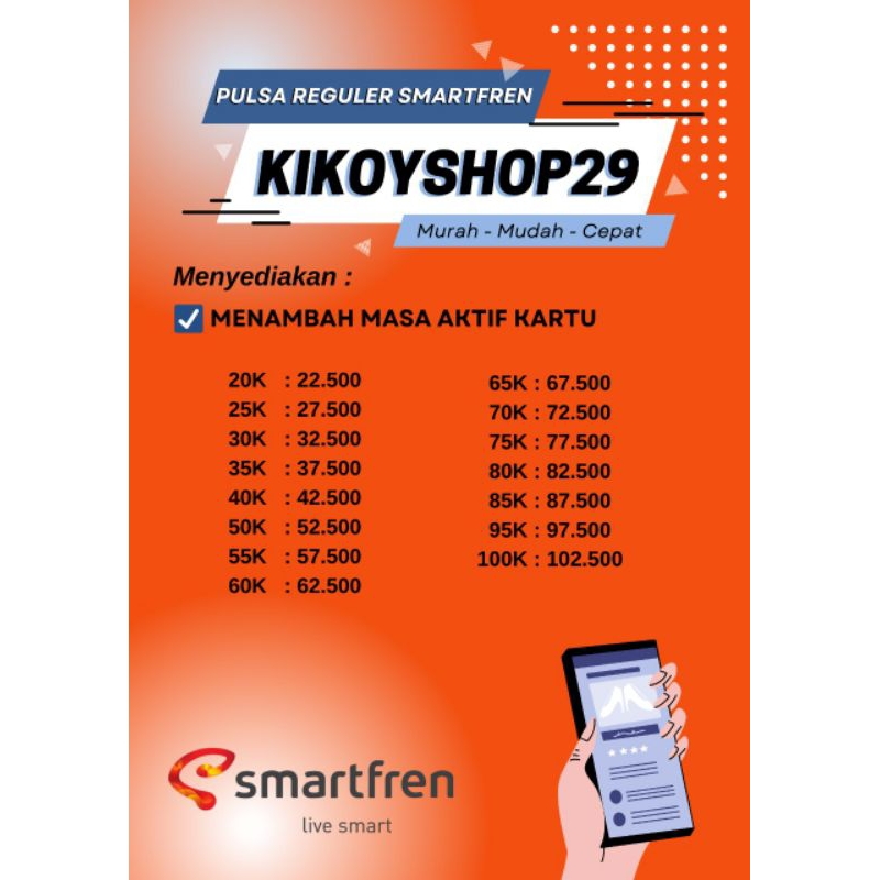 PULSA TRANSFER SMARTFREN TERMURAH
