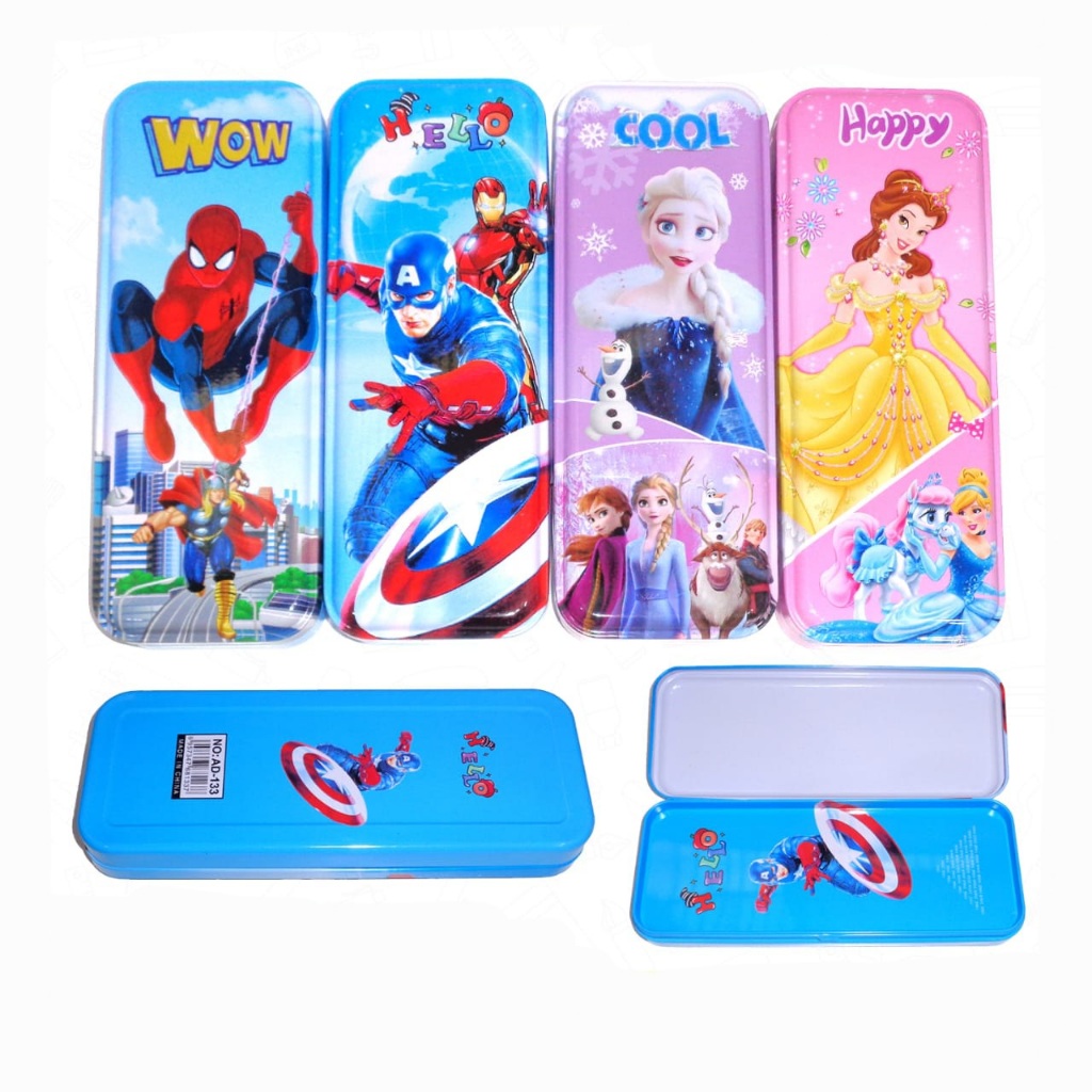 

Pencil Case Kaleng AD-133 Fancy Karakter